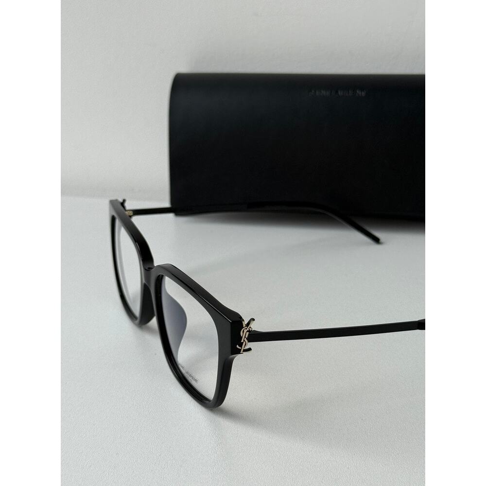 NEW Saint Laurent SL M48O_A/FN OPT Black Eyeglasses Frames - Picture 4 of 7